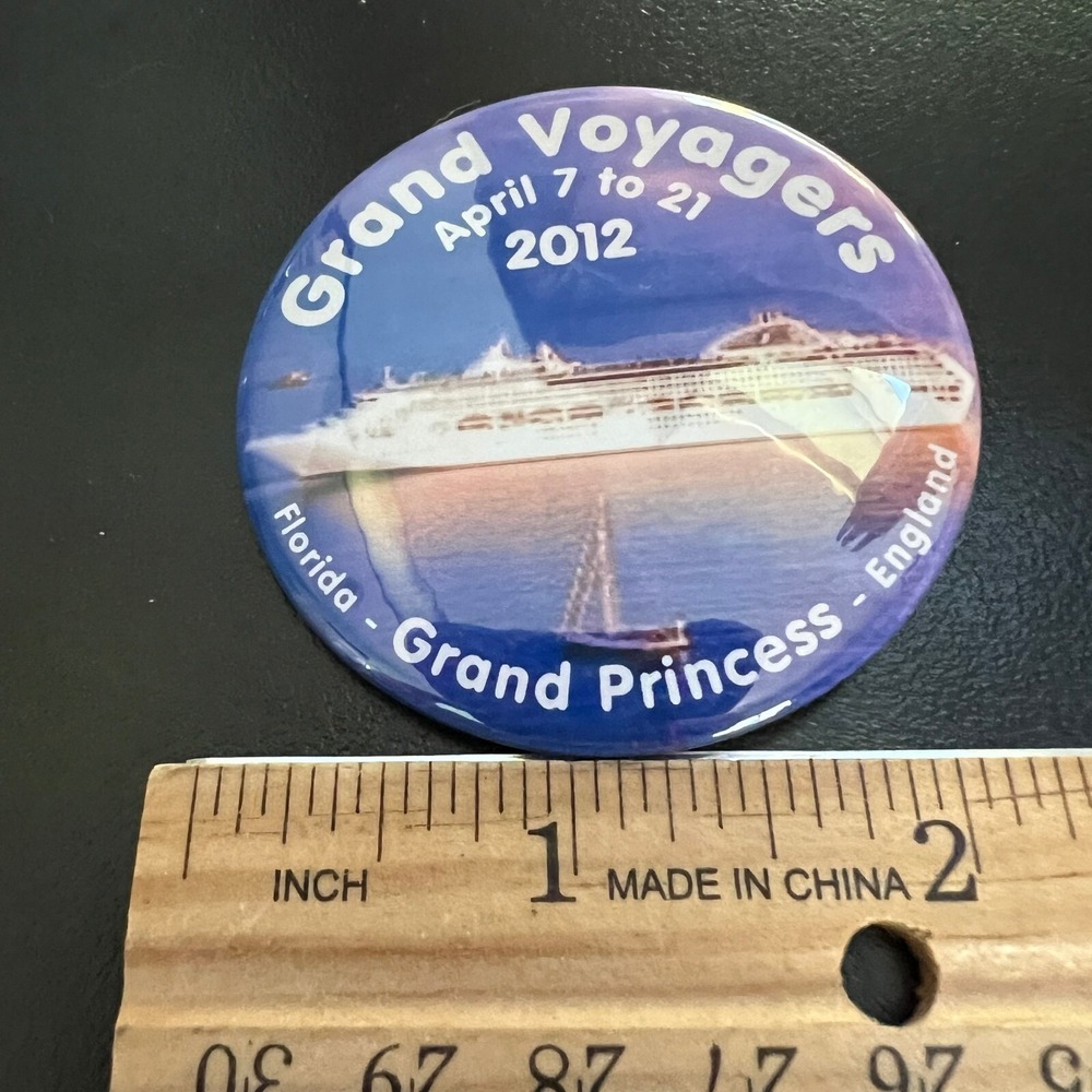 Princess Cruises Pin Grand Princess Grand Voyagers April 7 to 21 2012‎ - Picture 8 of 8